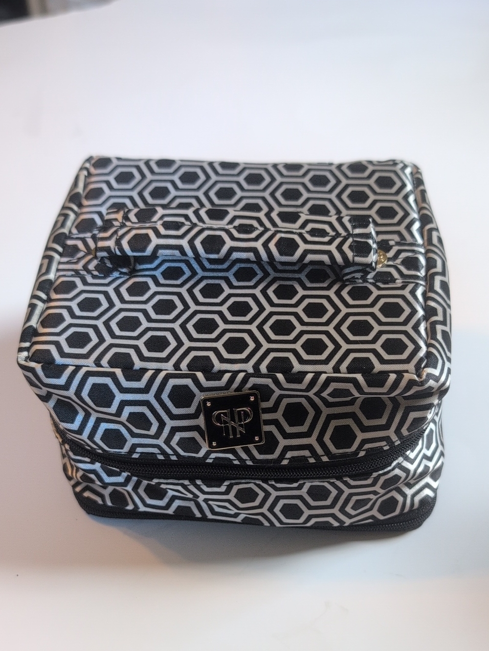 Purse N Black & White Travel Jewelry Case